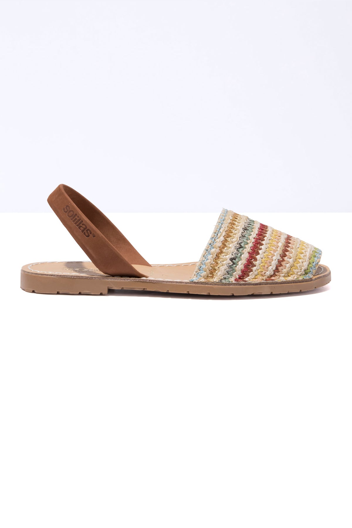 CUEVA - Woven Textile & Leather Menorcan Sandals