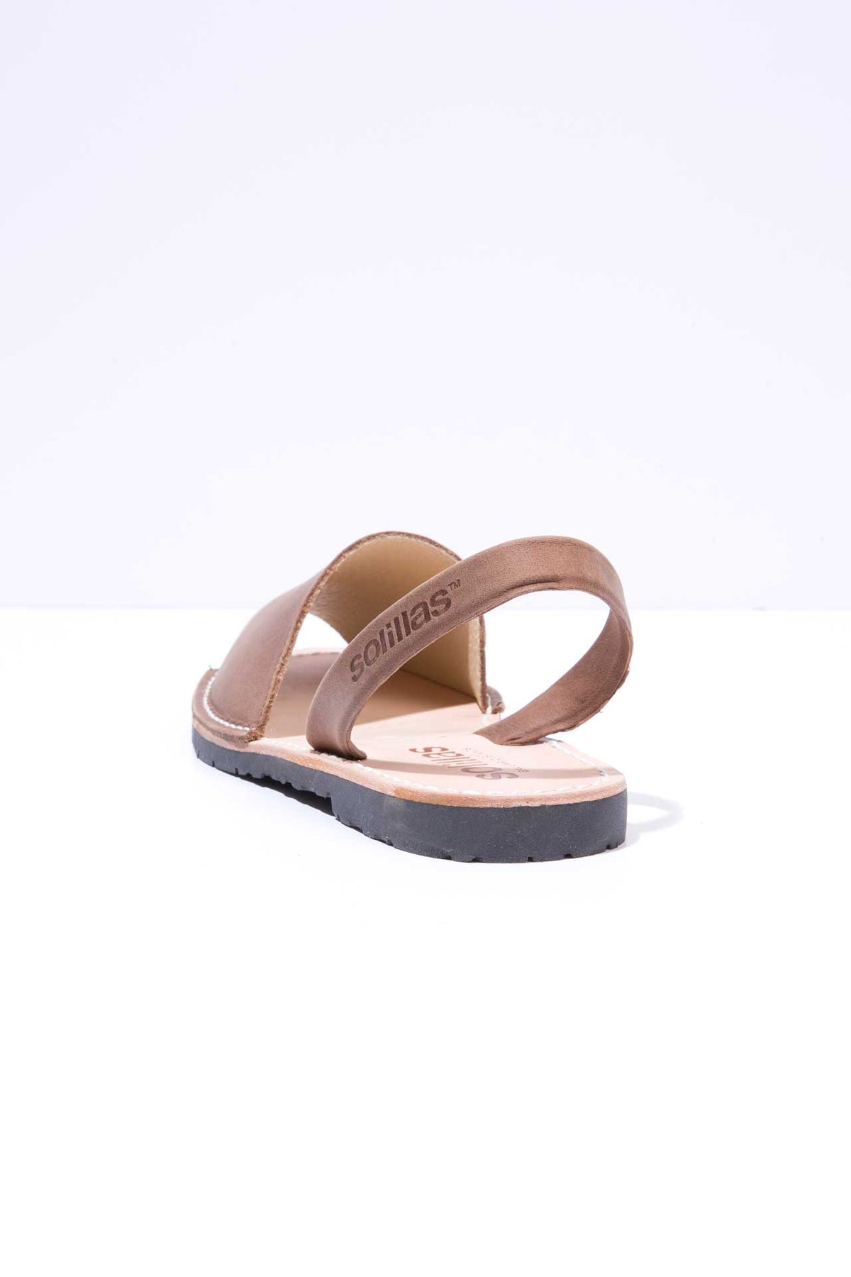 BOHEMIA - Original Menorcan Sandals in Brown Distressed Leather