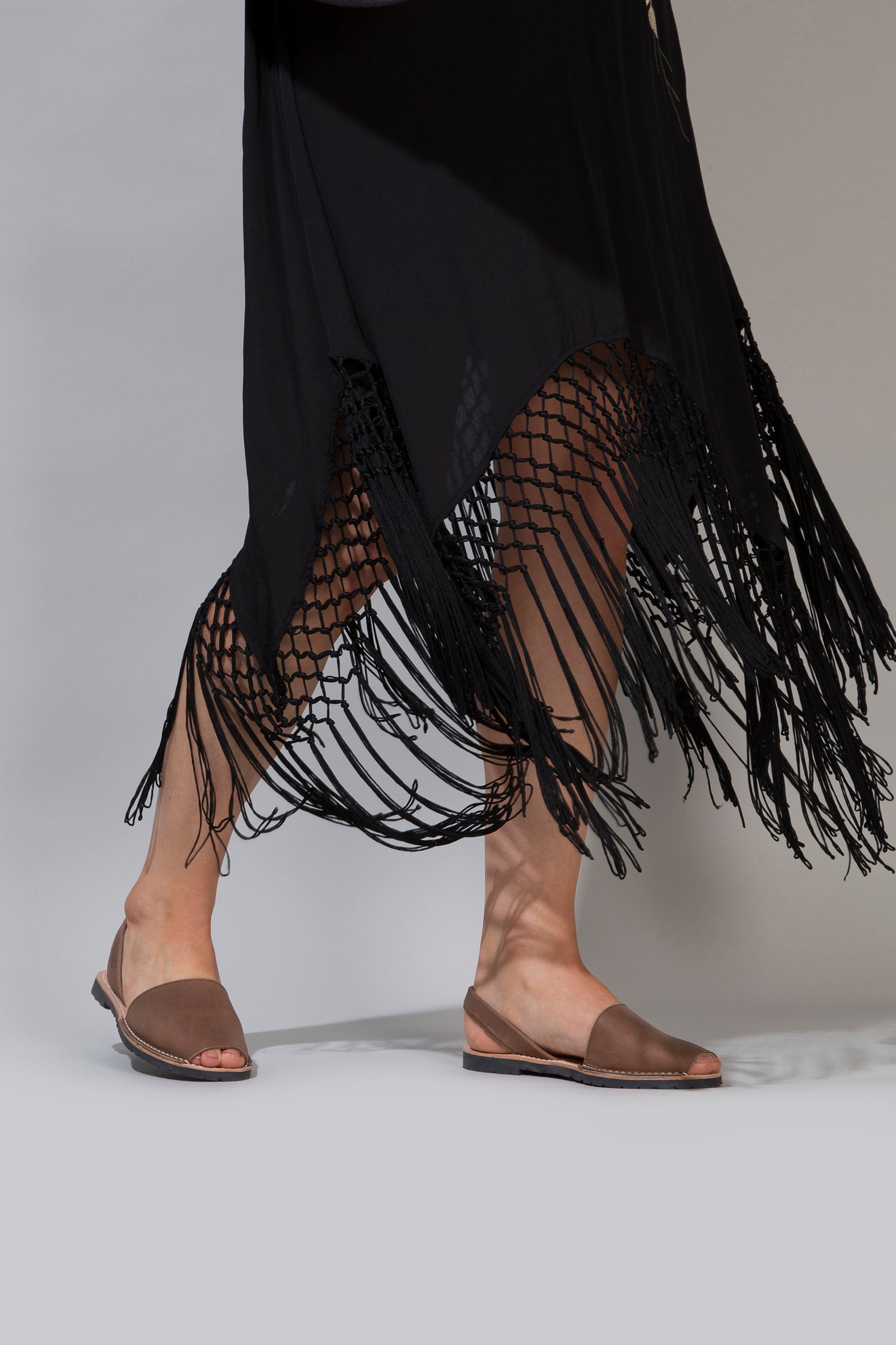 BOHEMIA - Original Menorcan Sandals in Brown Distressed Leather