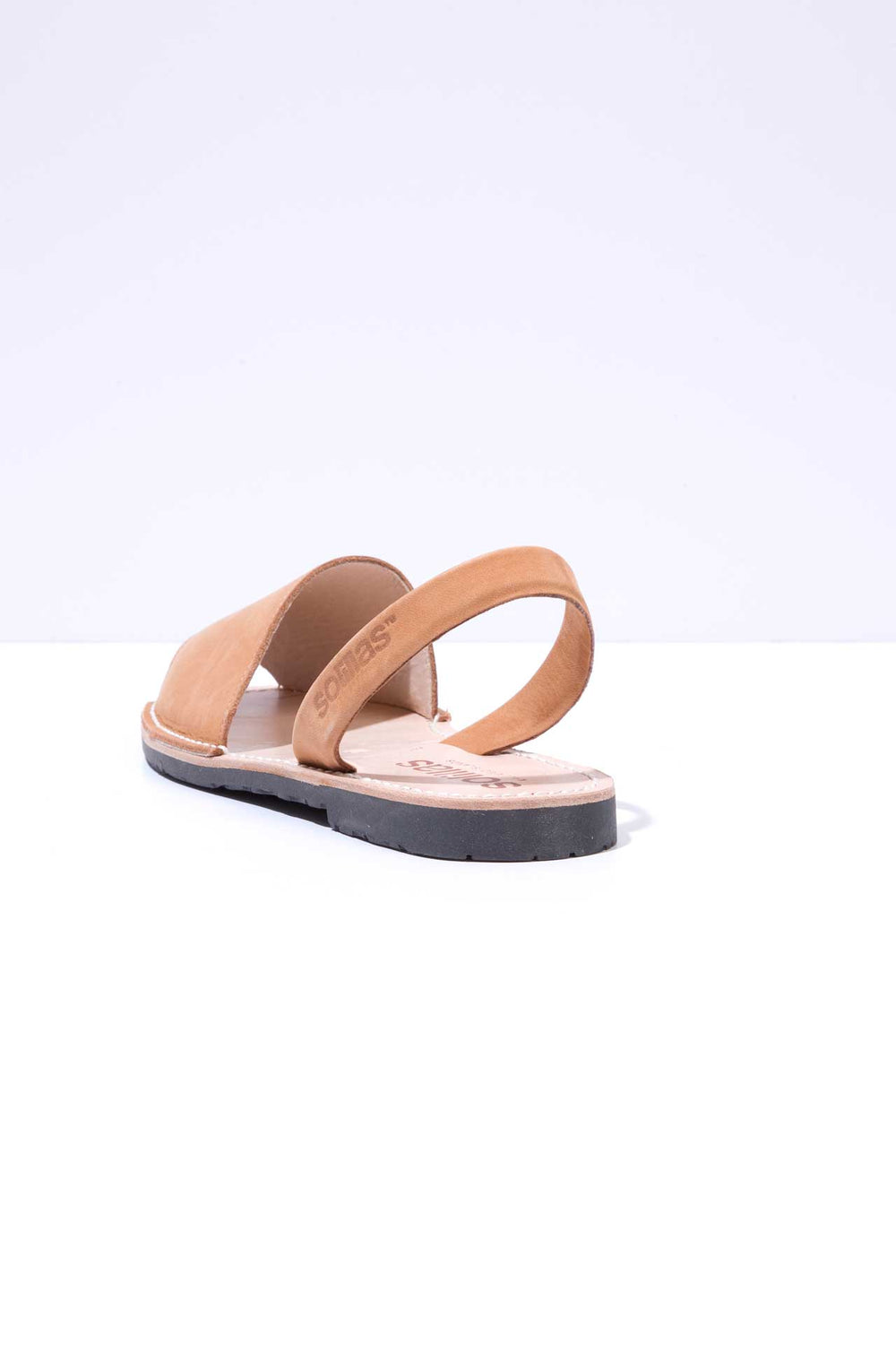 Cuero - Original Menorcan Sandals in Tan Nubuck Leather