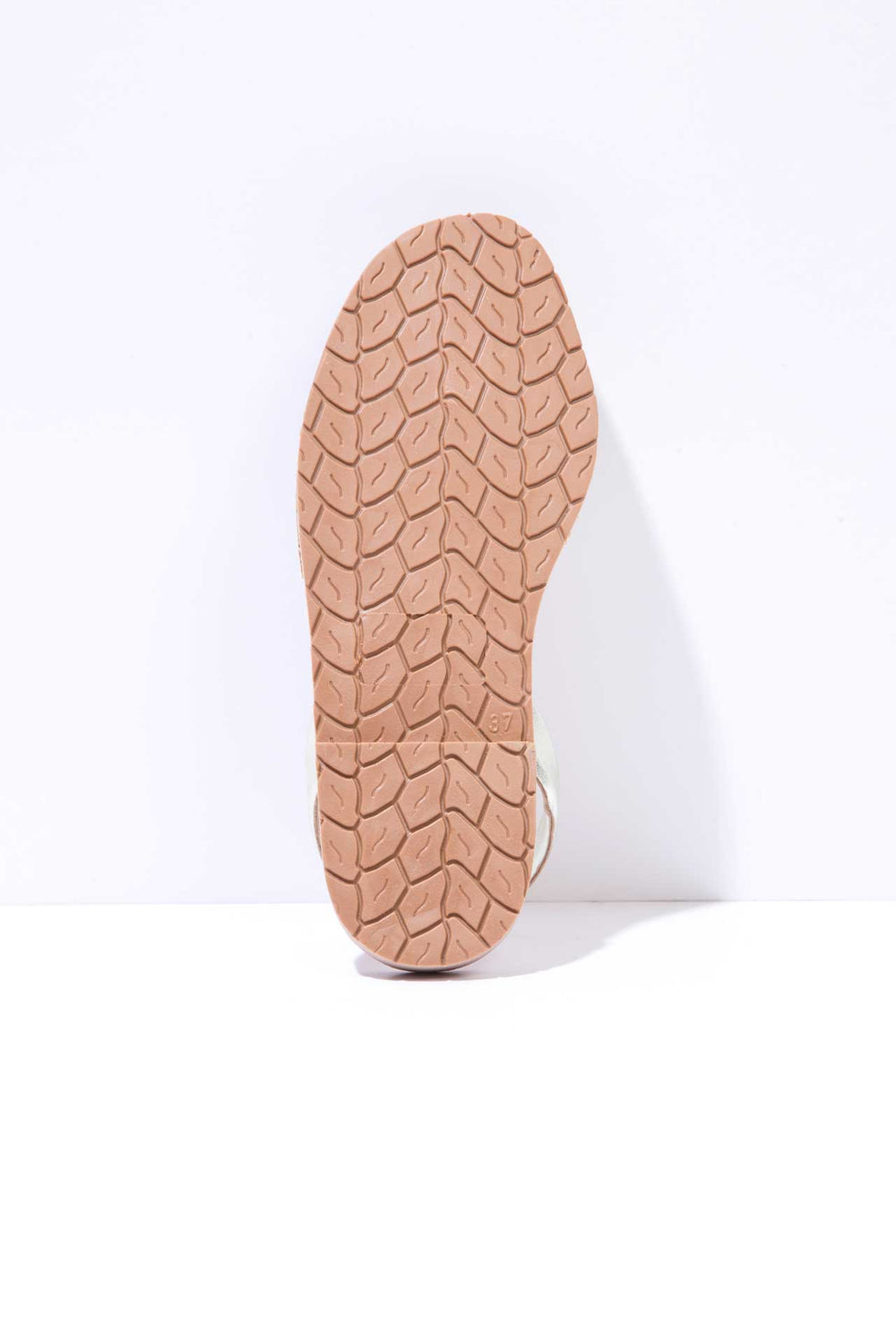 Gold Glitter - Metallic Leather Menorcan sandals