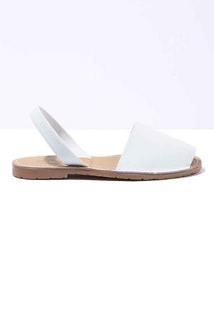 Palido - Original Menorcan Sandals in White Leather