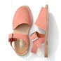 CORAL PESCA - Coral Nubuck Leather Buckle Sandal