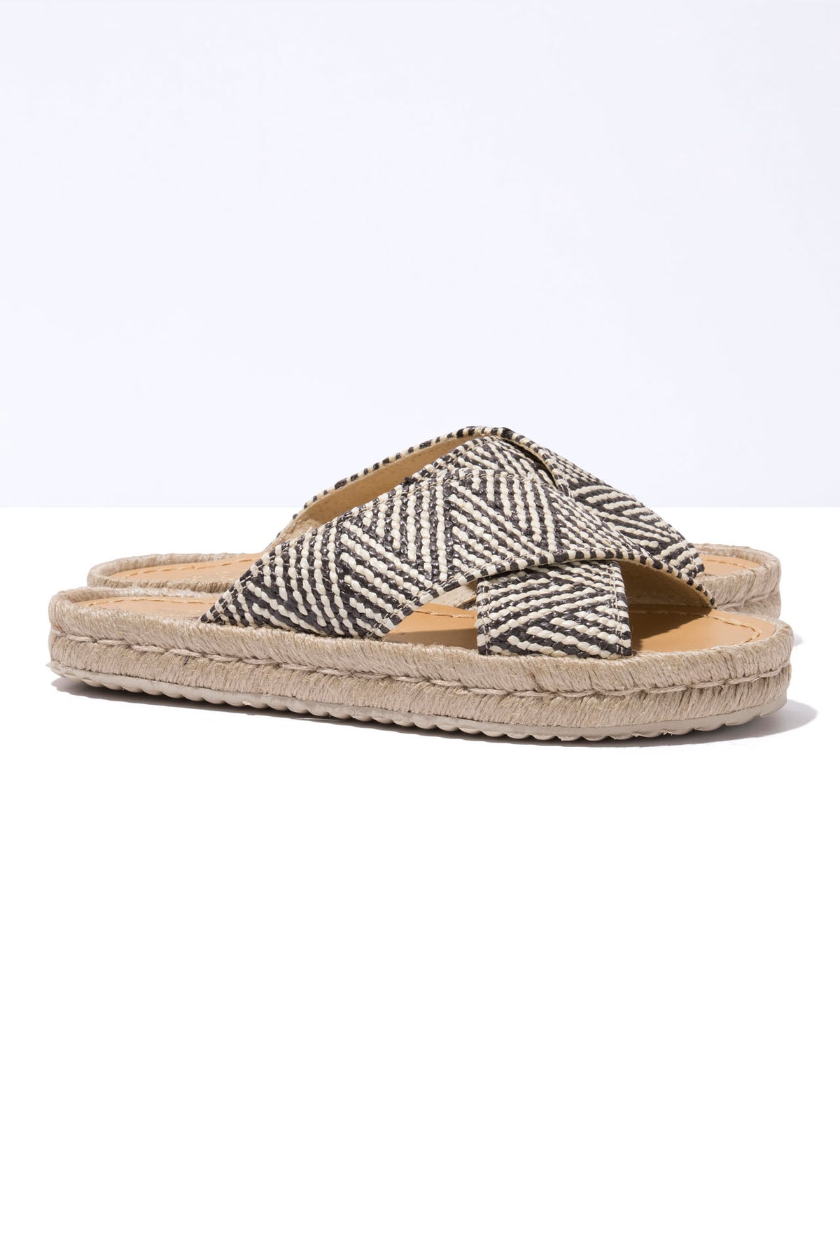 Crossover espadrille sale sandals